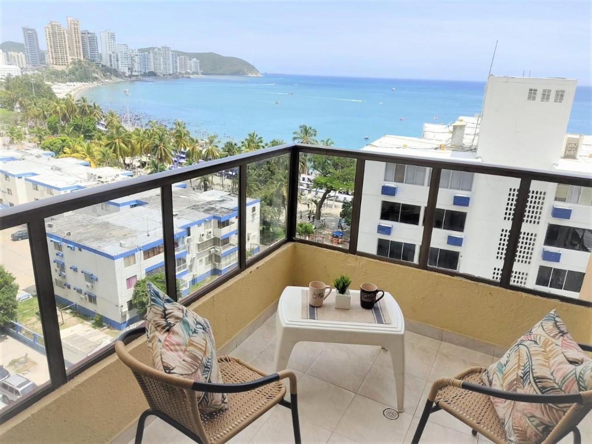 Rodadero Laureles Con Vista Al Mar Y A La Bahia 公寓 *